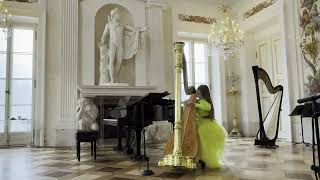 Someday  My Prince Will Come   arr. for harp Anna Sikorzak-Olek  performs Zarina Zaradna (12 y.o.)