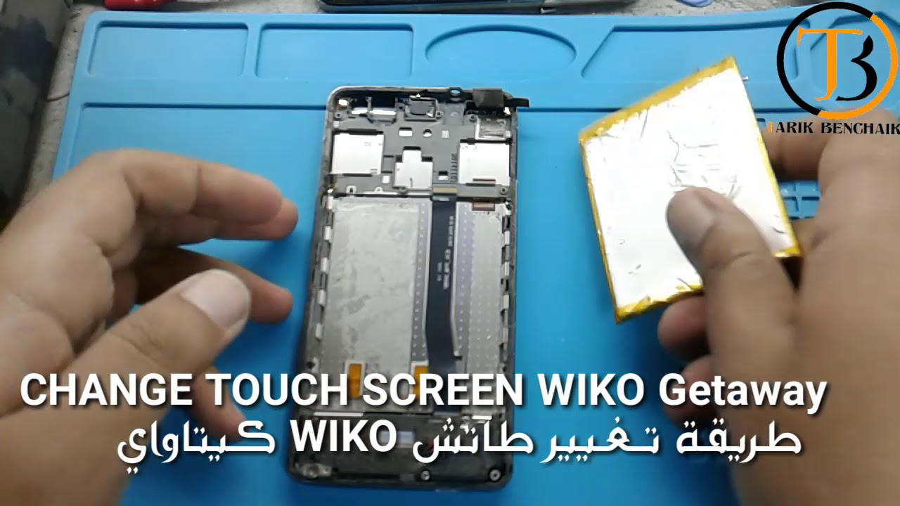  New  HOW TO CHANGE TOUCH SCREEN WIKO Getaway طريقة تغيير طاتش هاتف ويكو