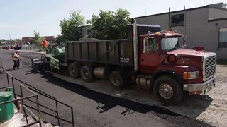 MVI 5736 Asphalt Paving Parking Lot