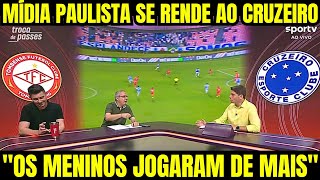 Mdia Paulista Se Rende Ao Cruzeiro Apos Vitria Com A Tombense Os Meninos Amassou Sem Do