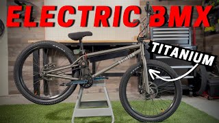 My New Anium Electric Bmx Bike Chimera Bmx