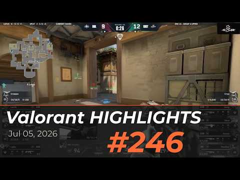 Valorant Daily Highlights #246 — Best Plays
