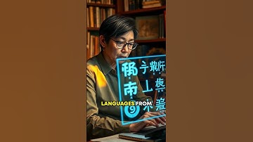 How AI Recreates Dead Languages #ai #facts #shorts #trending