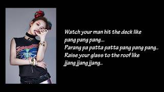 BLACKPINK BOMBAYAH ENGLISH RAP PART