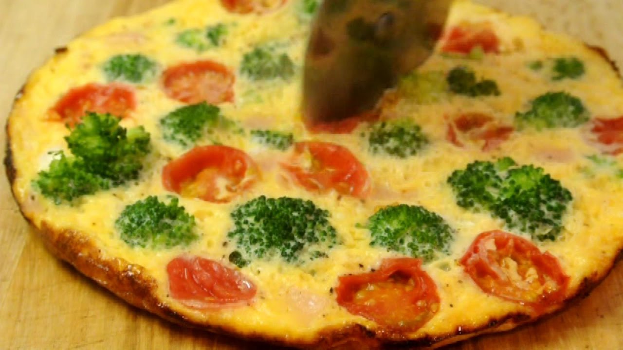 How to make easy open omelette YouTube