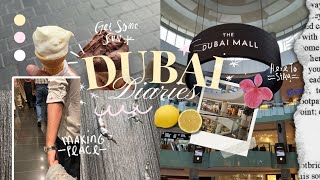 First Stop: Dubai Mall 🛍️ | Mini Dubai Vlog 🌸