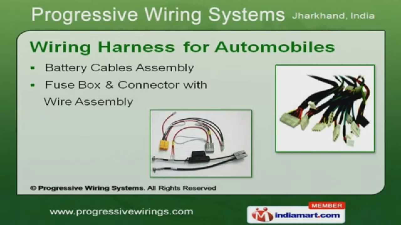 Wiring Harness for Automobiles by Progressive Wiring Systems