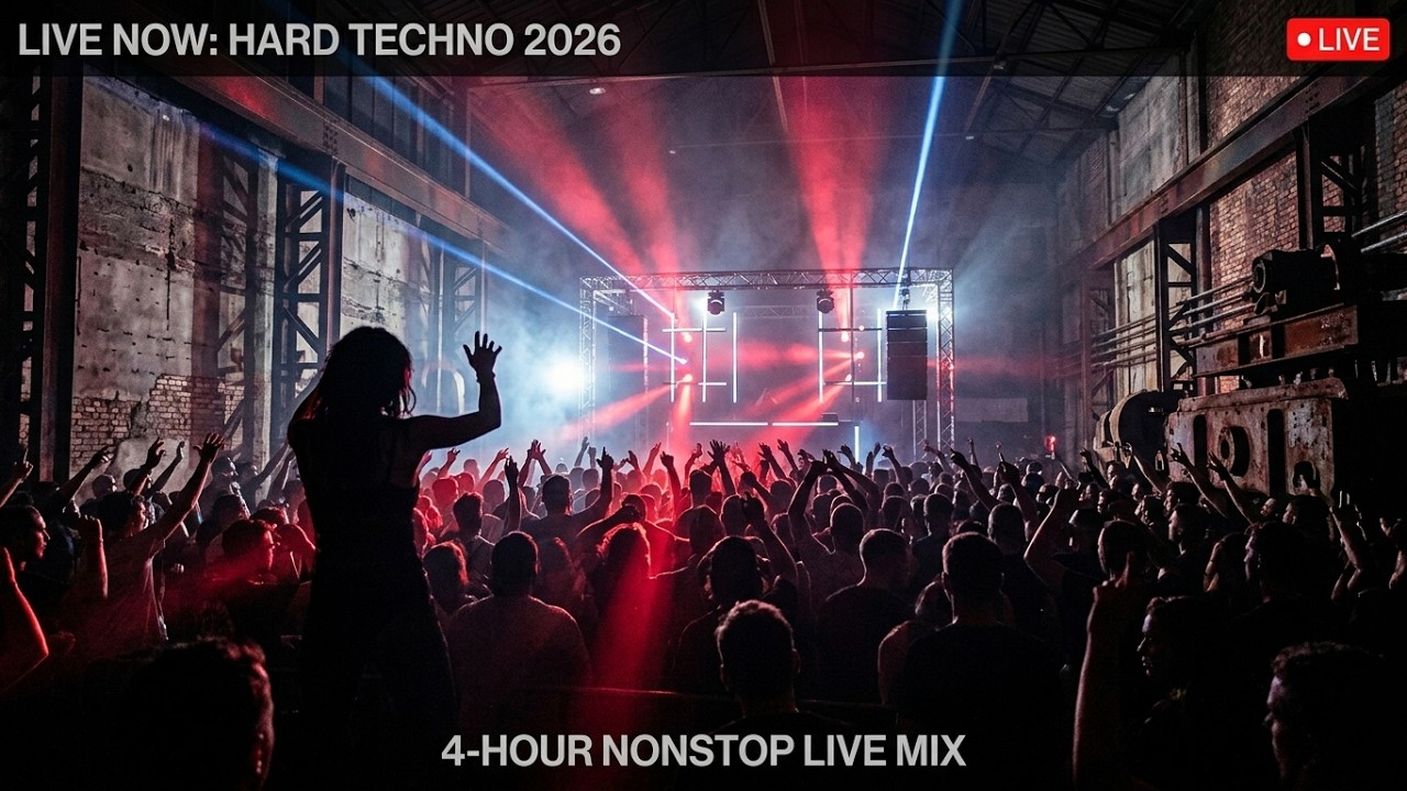 Hard Techno 2026 | Nonstop Vertical Live Mix | Dark Industrial Underworld Rave