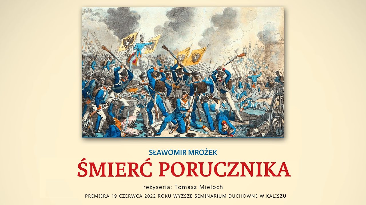 Zinterpretuj Fragment Dramatu Sławomira Mrożka śmierć Porucznika