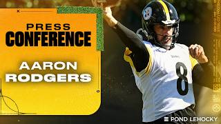 Aaron Rodgers Press Conference (October 14) | Pittsburgh Steelers