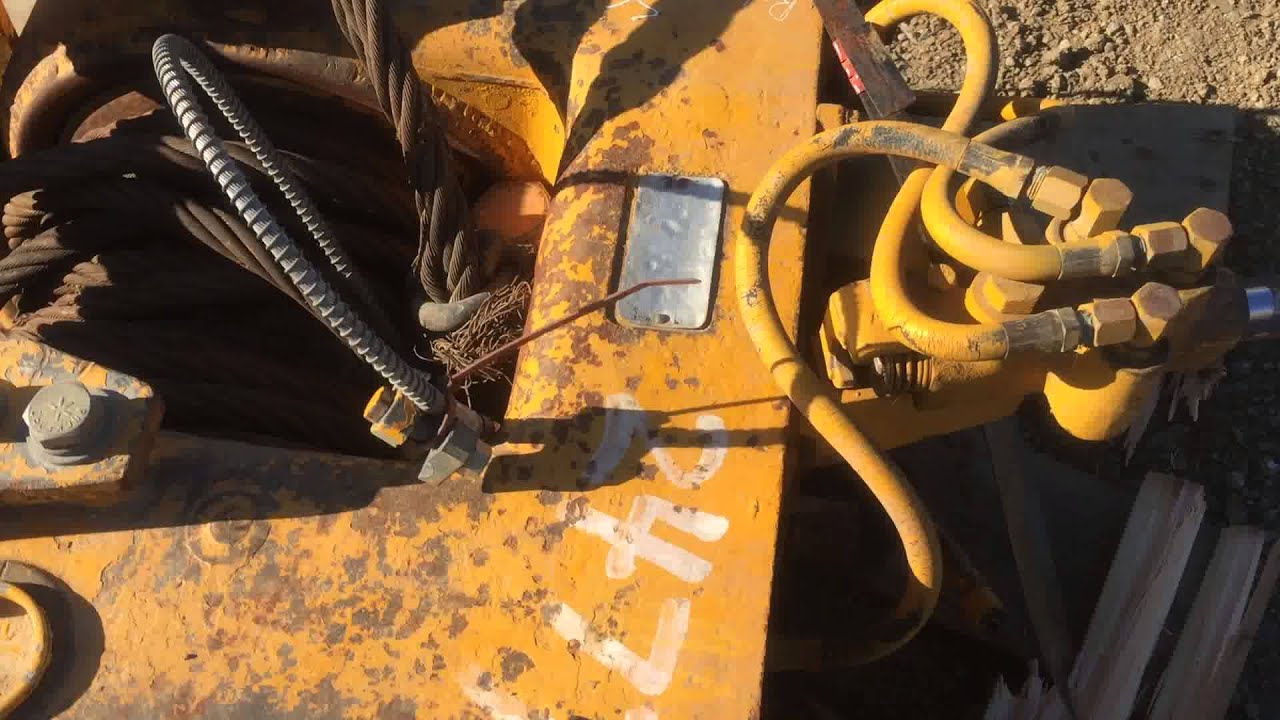 John Deere 3350 Winch Inspection Video YouTube