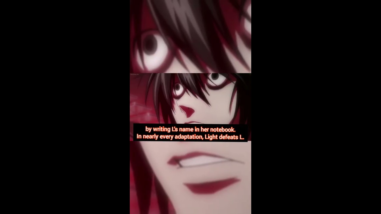 DID YOU KNOW THAT L Defeated Light Deathnote Shinigami