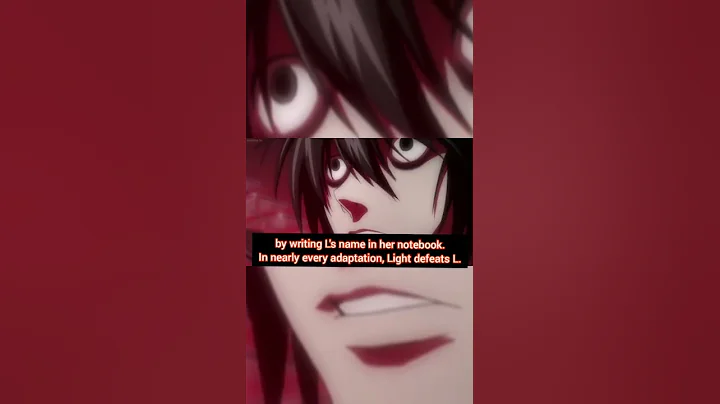 DID YOU KNOW THAT L defeated Light???? #L #Light #deathnote #shinigami