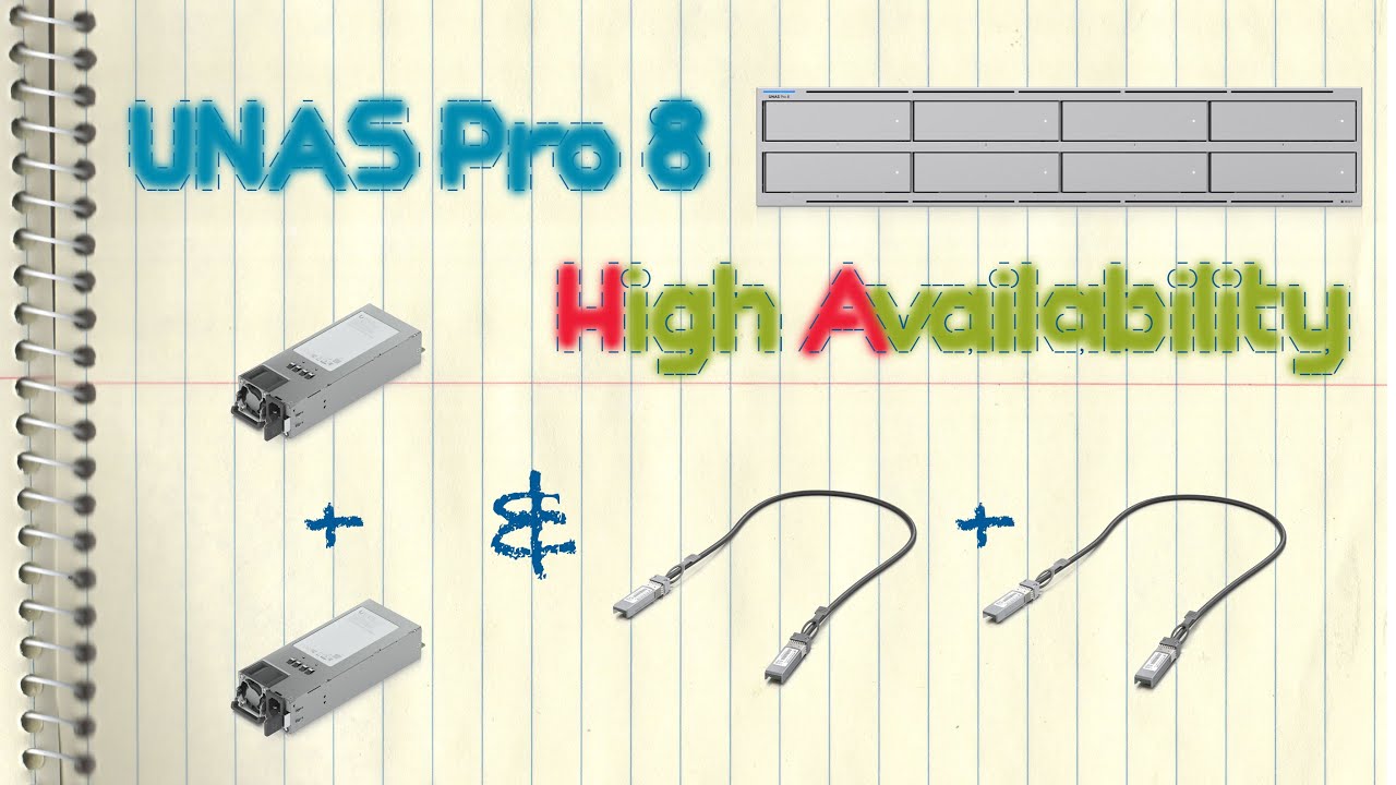 Ubiquiti UniFi UNAS-Pro-8 High Availability (USW-Pro-Aggregation/ECS-Aggregation)