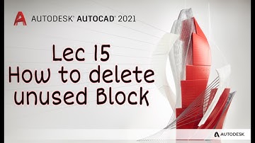 Lec 15 How to delete unused block /Syncronise Cad / Atocad /Abhishek Vishal / Like & Sub