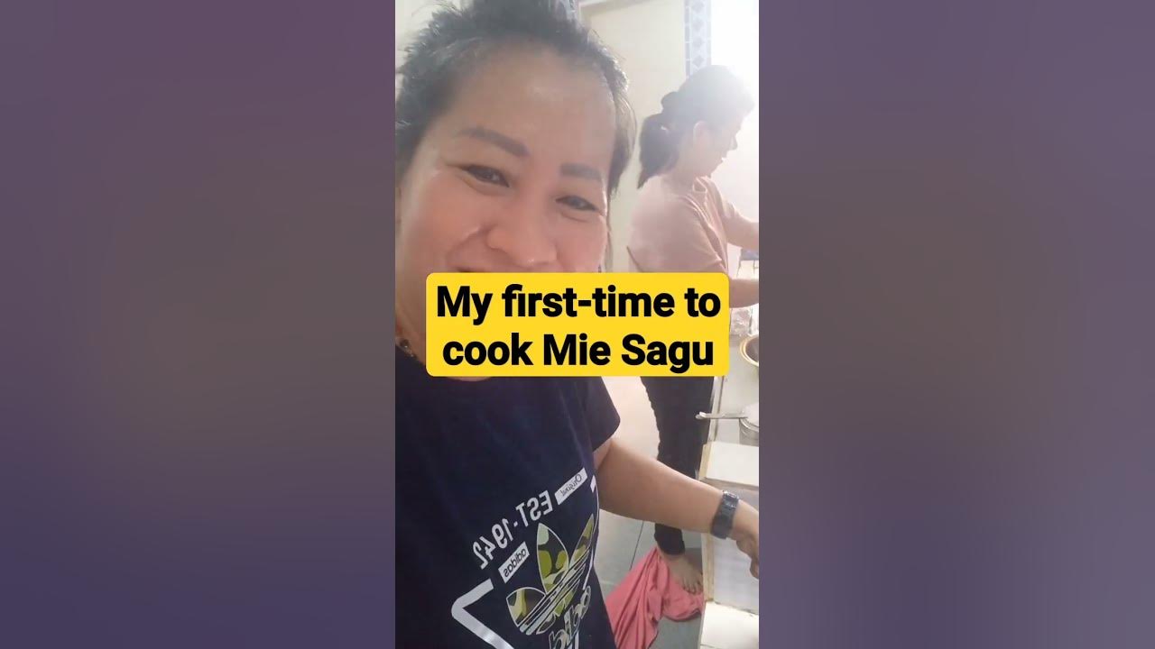 learning cook Mie Sagu - YouTube