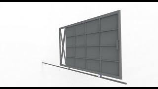 Solidworks Weldments Tutorial ! Slider Gate 1