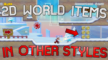 BLACK HOLES and FROZEN COINS in 3D WORLD | Glitches in Mario Maker 2 | V2.0