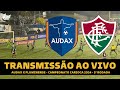 Fluminense x audax transmisso ao vivo direto de bacax  campeonato carioca 2024 3 rodada