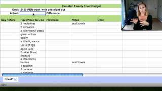 How to use the Menu Plan and Food Budget.mov