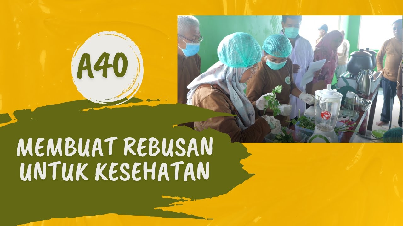 Membuat Rebusan Untuk Kesehatan