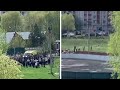 Russia school shooting: Children evacuated from buildings in Kazan