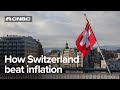 Countries are struggling to contain inflation, but not Switzerland. Here