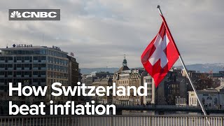 Countries are struggling to contain inflation, but not Switzerland. Here