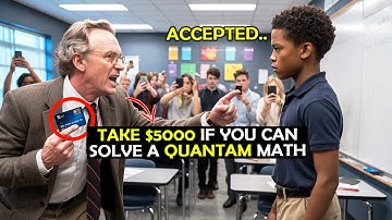 Math Teacher Declared $5000 to Solve a Quantum Physics Equation—What Happened Next Went VIRAL!