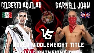2x Spartan Bare knuckle Pit fighting champions Darnell John (GB) v Gilberto Aguilar (MEXICO)