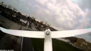 2/2 Bixler 2 Ardupilot FBWA windy