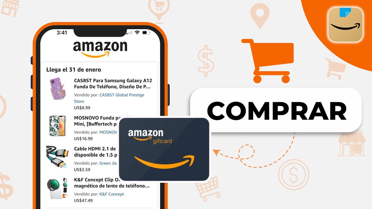 Cómo Comprar en Amazon con Tarjetas de Regalo desde la APP - 2025