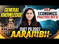CUET PG LLB General Knowledge 2026 | CUET PG General Knowledge "Economics - Practice Set"