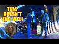 Woman Slaps Deputy and Gets Taken Down to the Ground HARD