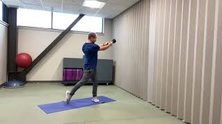 Dumbbell Rotational Swing