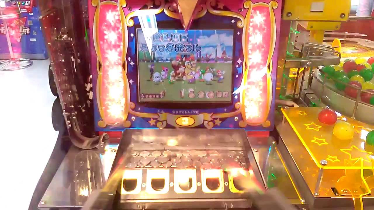 ブルージャックポット マリオパーティくるくるカーニバル メダルゲーム Youtube