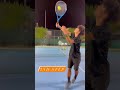 バックハイボレーって難しいよね、