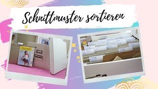 SCHNITTMUSTER SORTIEREN // Raus aus dem Chaos!