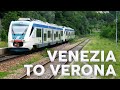 Train Driver's View from Venezia-Verona (Cabview / Zug Führerstandsmitfahrt)