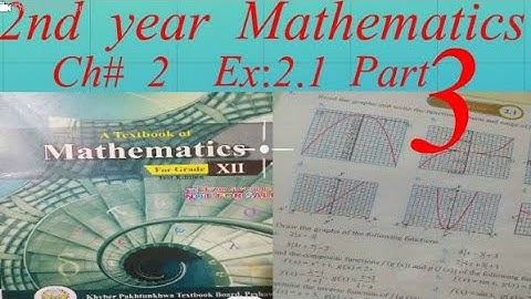 inverse composite function/ 2nd year math chp 2 part 3/Ex:2.1 Kp mathematics text book of class XII