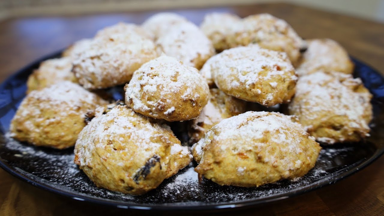 Broinhas de Cenoura e Nozes - Receita de Natal
