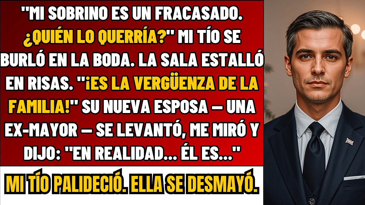 En La Boda De Mi Tío, Me Llamó FRACASADO – Entonces Su Esposa Hizo Una Reverencia Y Dijo: 'Señor…'