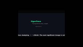 EigenTrace Large Language Model RLHF Analyzer Live Stream on Current Events