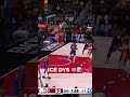Love this connection #nba #hawks #traeyoung #dysondaniels