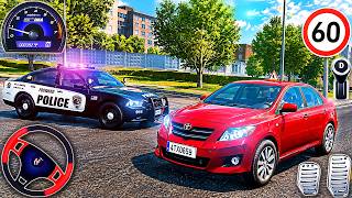 City Car Driving Simulator 3D - Real Toyota Corolla School Driver Game | PC Gameplay screenshot 2