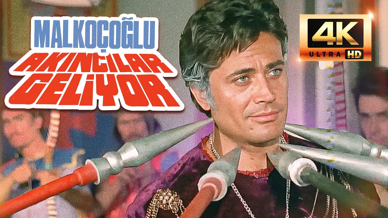 MALKOÇOĞLU AKINCILAR GELİYOR (4K - RESTORASYONLU) | (Cüneyt Arkın, Esen Püsküllü, Feri Cansel)