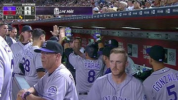 COL@ARI: LeMahieu hits an RBI single up the middle