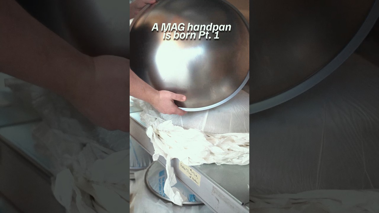 A MAG Handpan is made pt. 1 - see the whole story every week