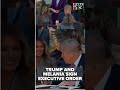 Trump signs executive order with on women's health with Melania
