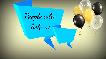 EVS Class-1 Chapter-6 (People who help us) Part-1 by Shreya Ojha